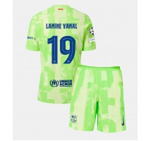 Barcelona Lamine Yamal #19 Koszulka Trzecia dzieci 2024-25 Krótki Rękaw (+ krótkie spodenki)